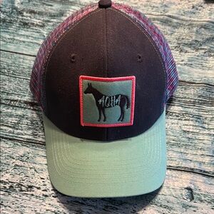 Navy/ Teal/ Purple AQHA Cap
